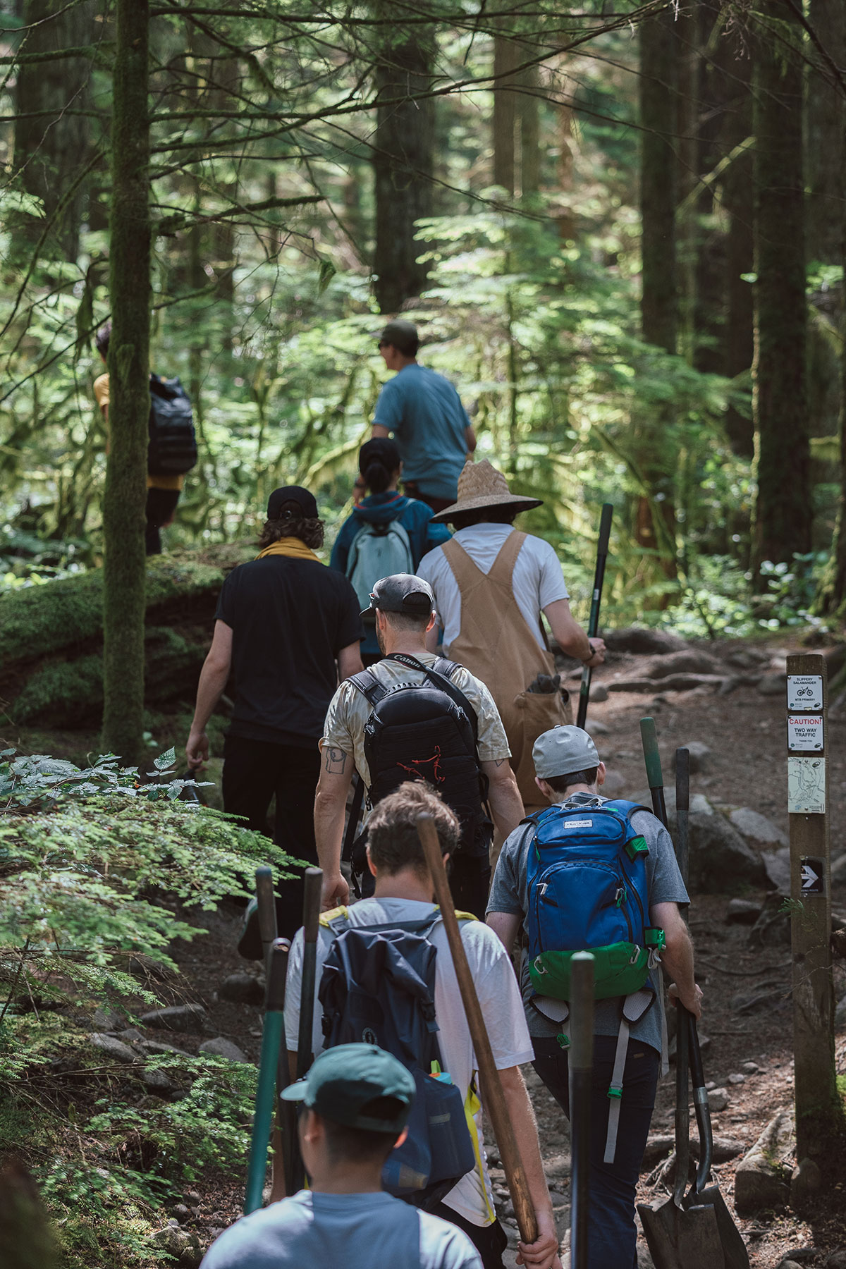 Burnaby Office Holds First Trail Trust Dig Day with NSMBA