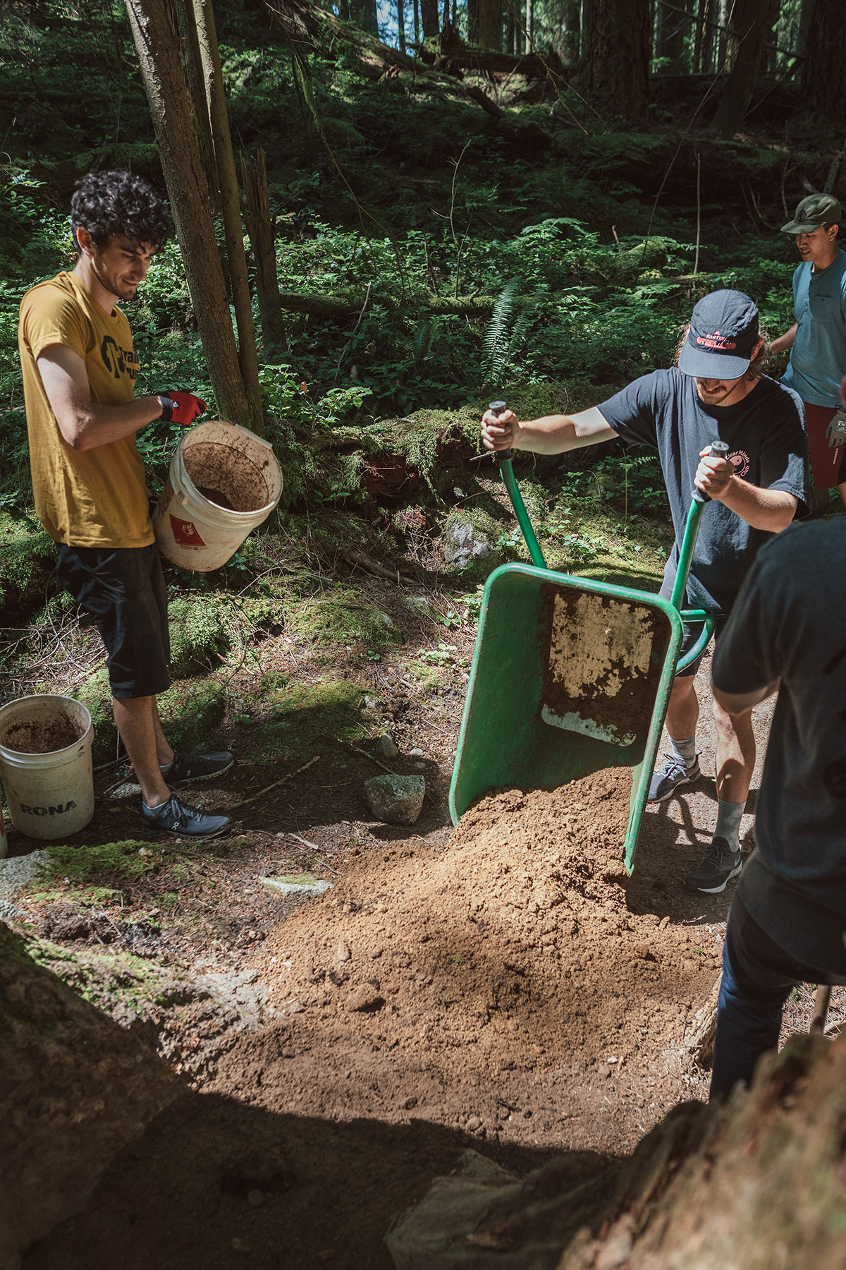Burnaby Office Holds First Trail Trust Dig Day with NSMBA