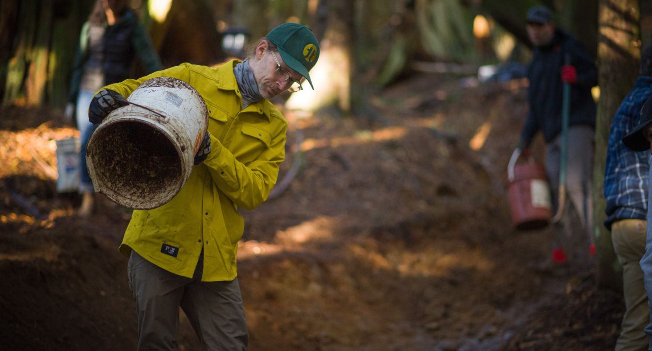 Continuing the Good Work - Burnaby Trail Trust Dig Day