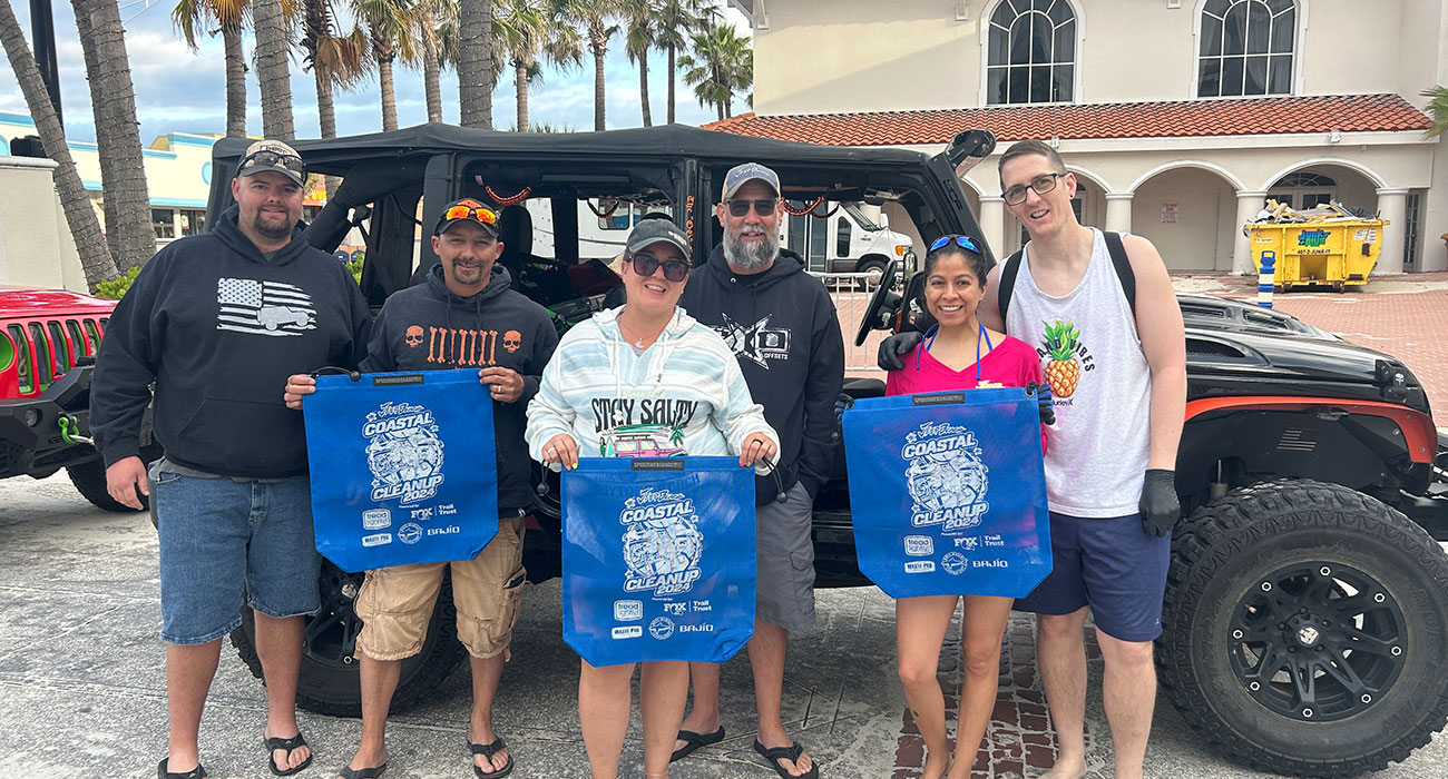 Cleaning up the Coast at Jeep Beach 2024